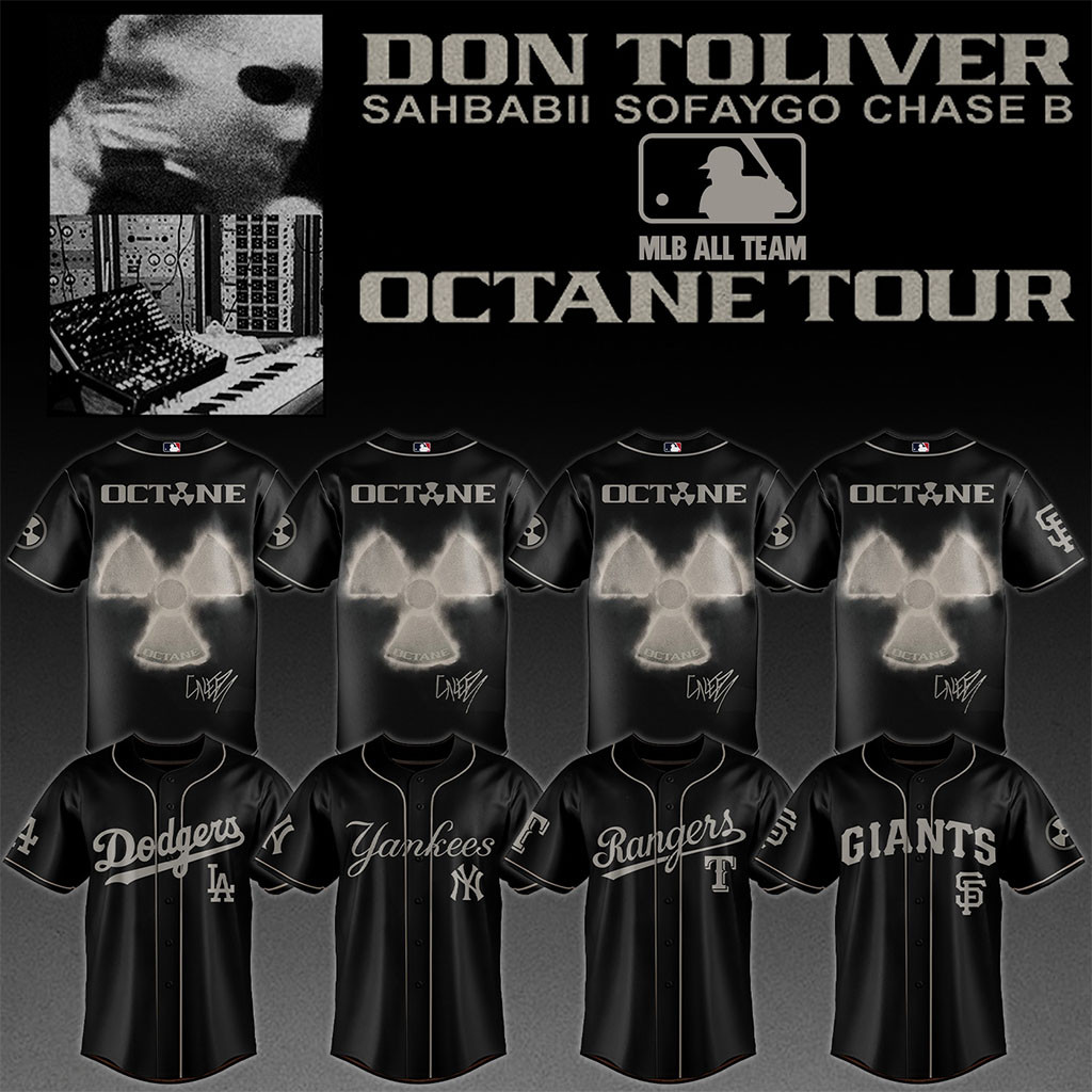 All Baseball Team X Don Toliver Octane Tour Jersey Don Toliver Merch Gift For Rapper Fans - Kdjoy All Baseball Team X Don Toliver Octane Tour Jersey Don Toliver Merch Gift For Rapper Fans - Kdjoy
