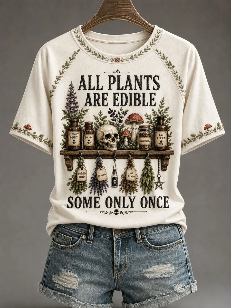 All Plant Are Edible Some Only One T-Shirt Funny Gardening Shirt Gift For Plant Lovers - Kdjoy All Plant Are Edible Some Only One T-Shirt Funny Gardening Shirt Gift For Plant Lovers - Kdjoy