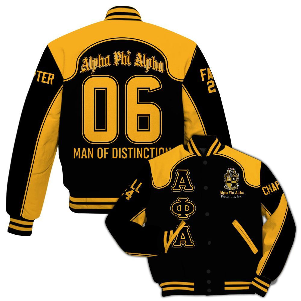 Alpha Phi Alpha Man Of Distinction Racing Style Jacket Alpha Phi Alpha Merch Gifts For Son - Kdjoy