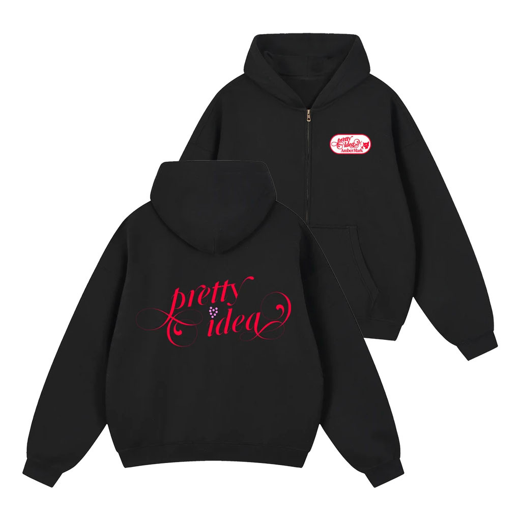 Amber Mark Merch 2026 Pretty Idea Zip Hoodie Black Music Lover Gift Ideas For Her - Kdjoy