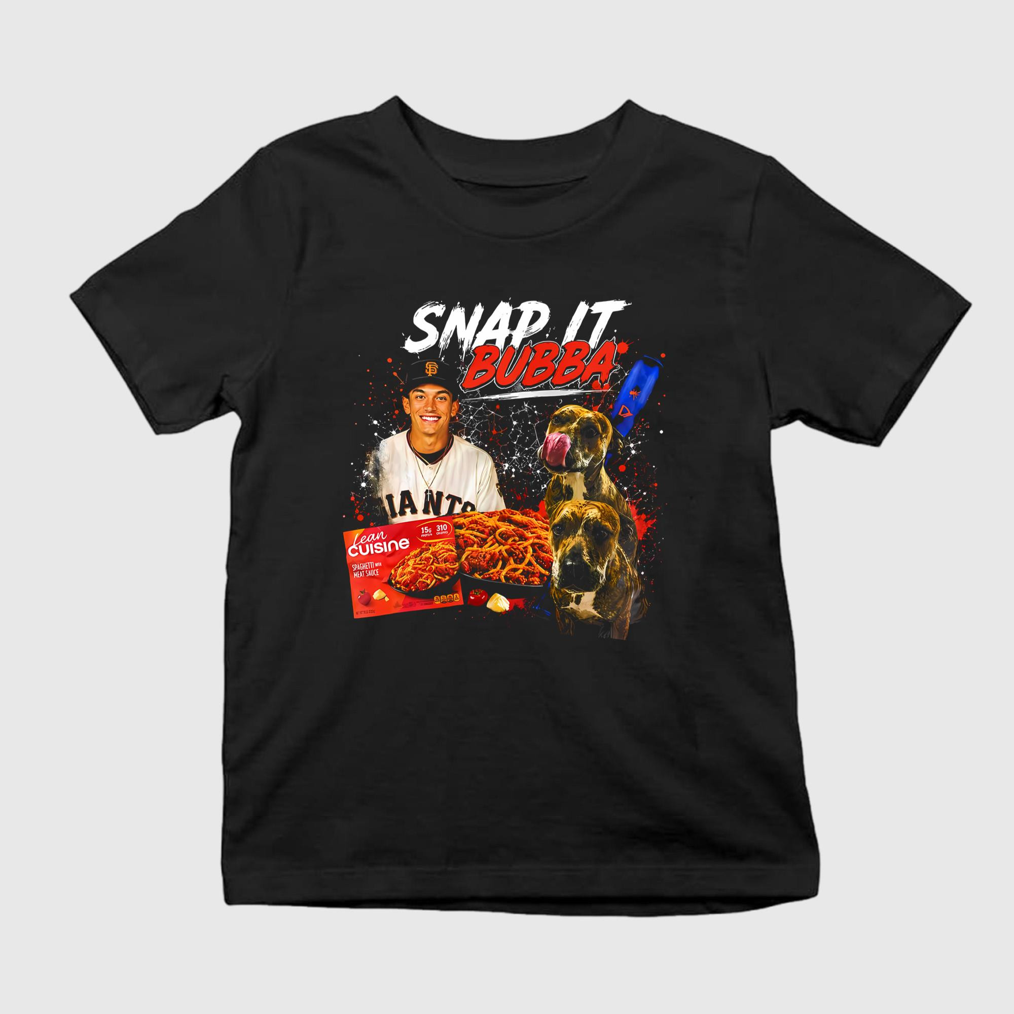 Andrew Kachel Snap It Bubba Shirt SJ Giants Merch Best Gifts For Baseball Fans - Kdjoy