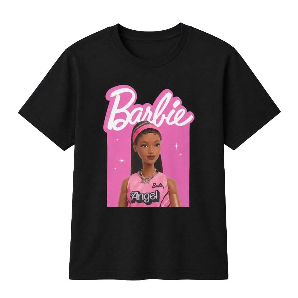 Angel Reese Barbie Doll Graphic T-Shirt Angel Reese Merch Present For Basketball Fans - Kdjoy Angel Reese Barbie Doll Graphic T-Shirt Angel Reese Merch Present For Basketball Fans - Kdjoy