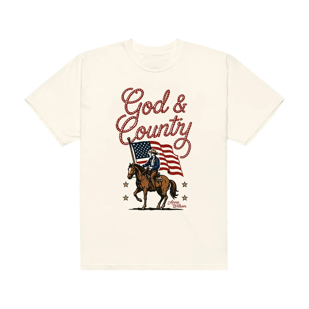 Anne Wilson Merch 2026 God And Country T-Shirt Anne Wilson Shirt Present For Fans - Kdjoy