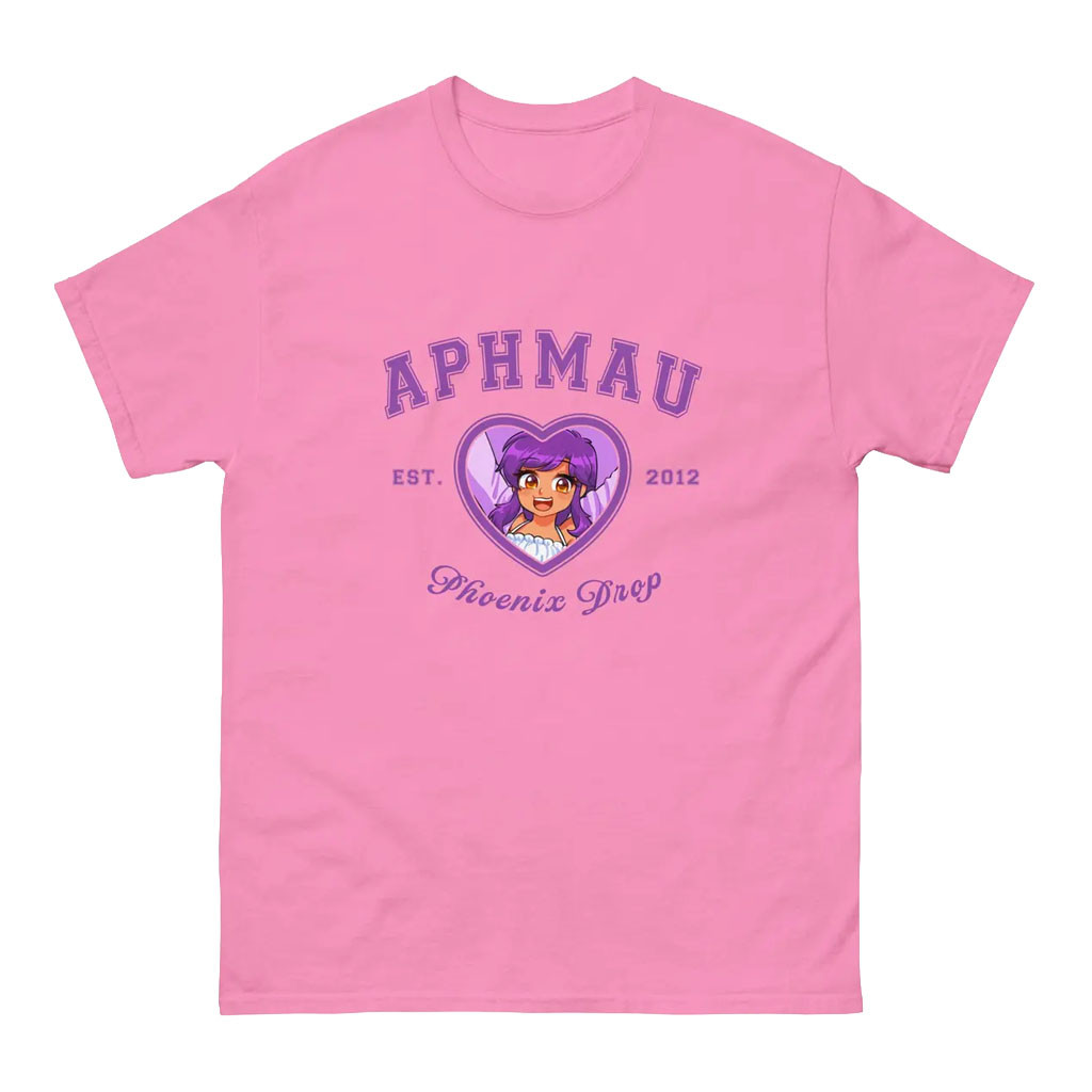 Aphmau Merch 2026 Aphmau Phoenix Drop Varsity T-Shirt Present For Sisters