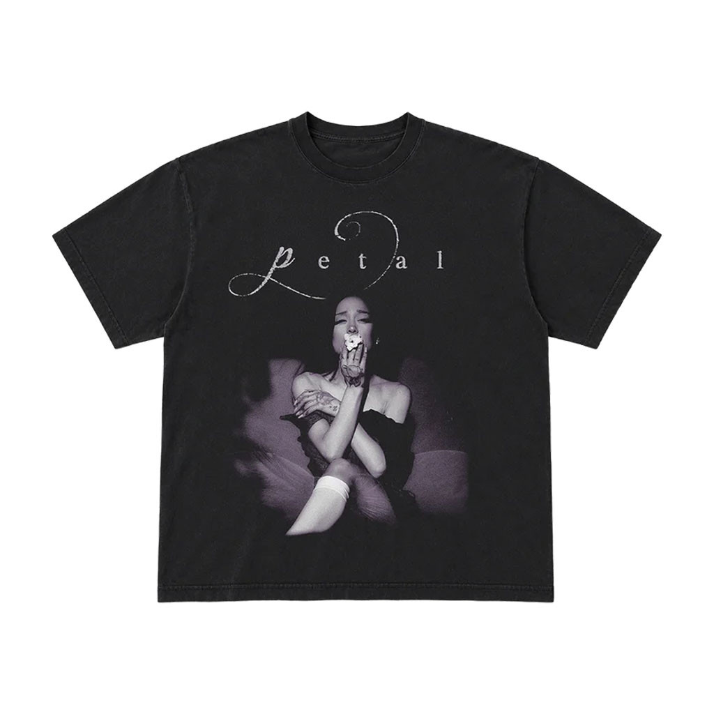 Ariana Grande Merch 2026 Petal Script T-Shirt Ariana Grande Petal Merch Gift For Sisters