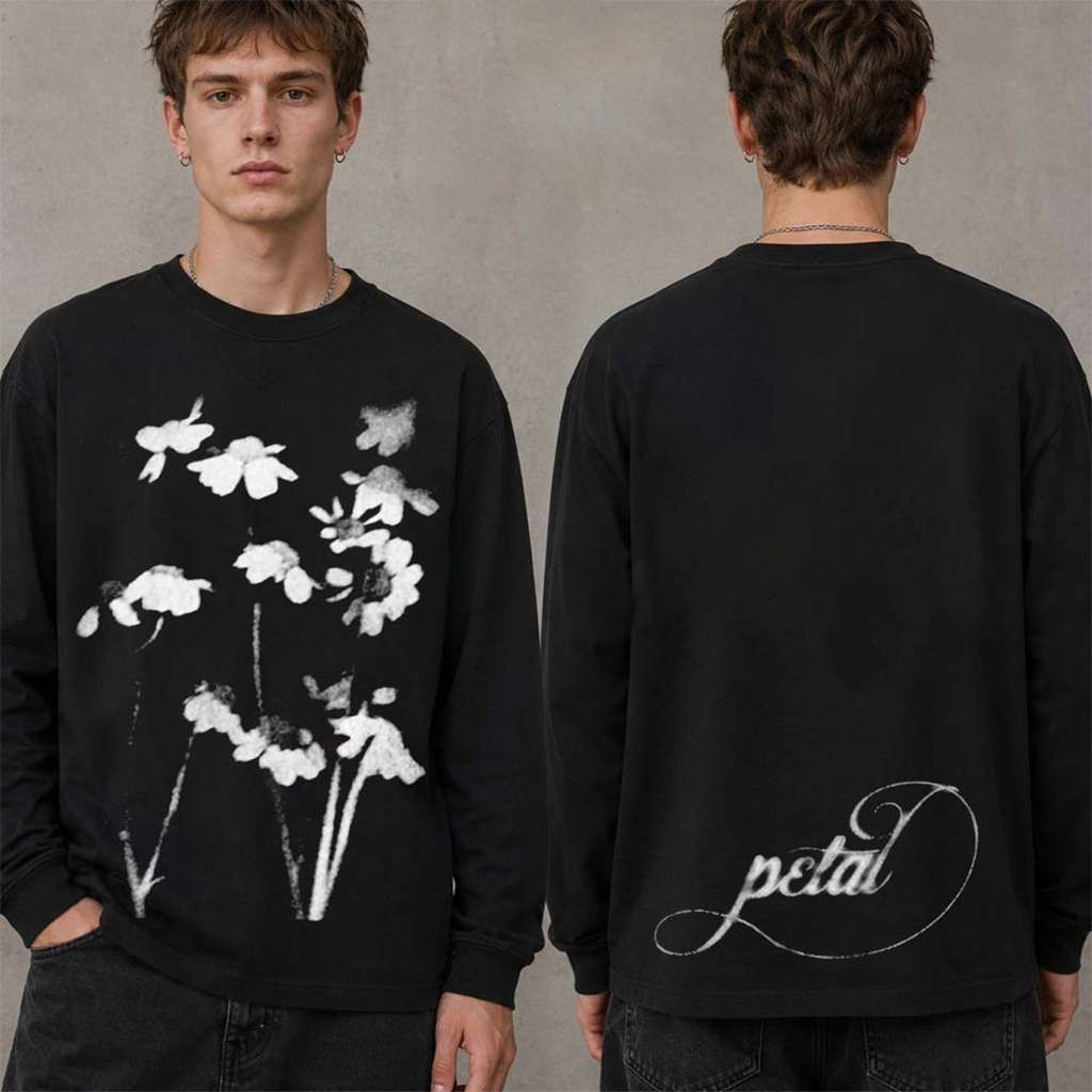 Ariana Grande Petal Blurred Flowers Long Sleeve T-Shirt Ariana Grande Merch Fans Gifts - Kdjoy Ariana Grande Petal Blurred Flowers Long Sleeve T-Shirt Ariana Grande Merch Fans Gifts - Kdjoy