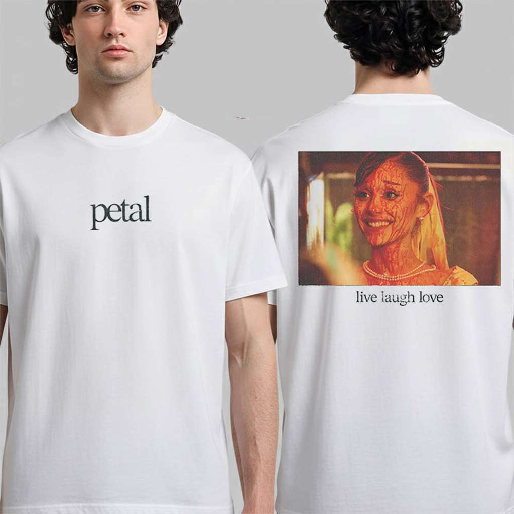 Ariana Grande Petal Live Laugh Love T-Shirt Ariana Grande Merch Cool Gifts For Music Lovers - Kdjoy Ariana Grande Petal Live Laugh Love T-Shirt Ariana Grande Merch Cool Gifts For Music Lovers - Kdjoy