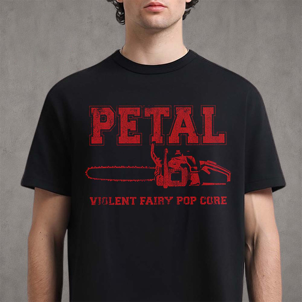 Ariana Grande Petal Violent Fairy Pop Core Chainsaw T-Shirt Ariana Grande Merch Gifts For Fans - Kdjoy