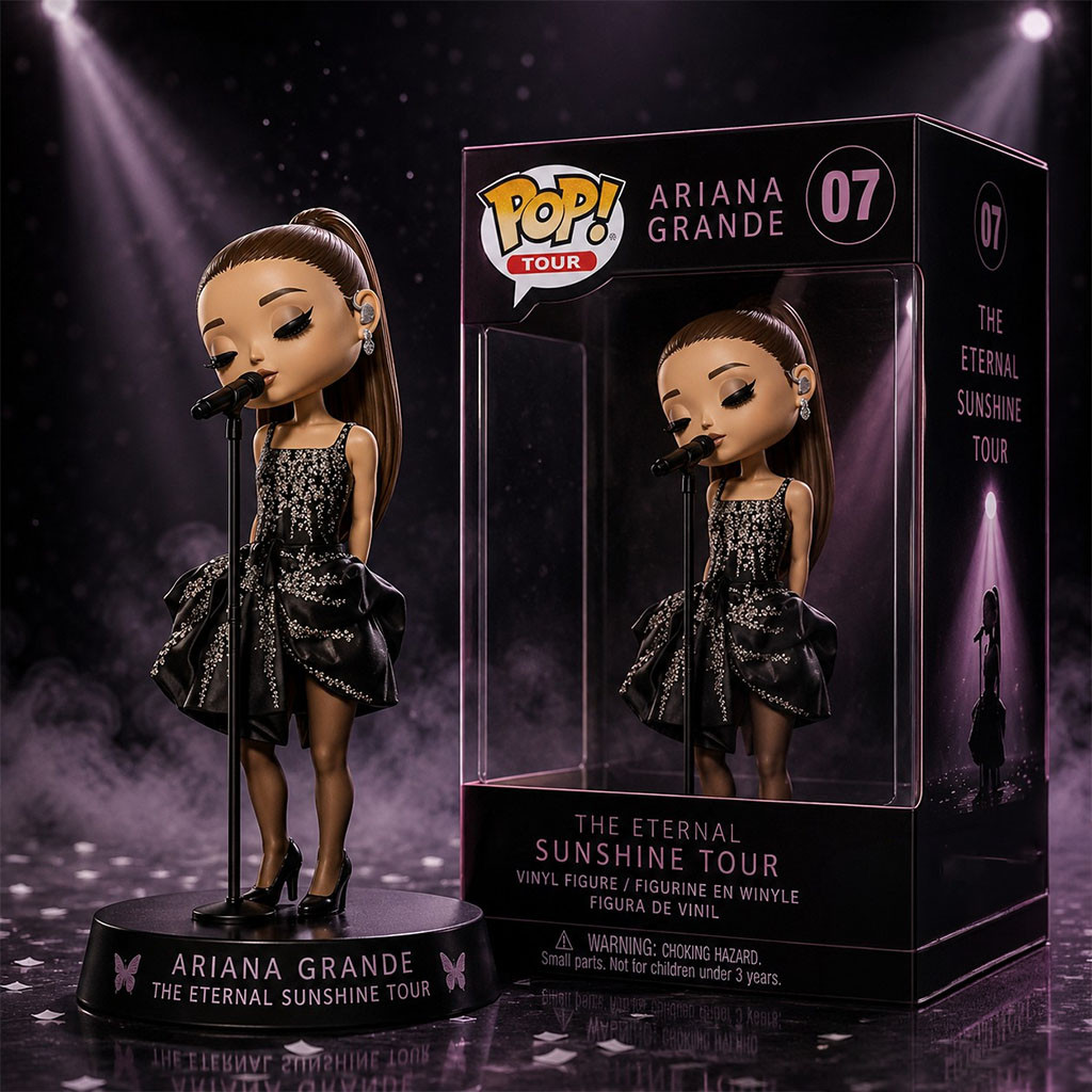 Ariana Grande The Eternal Sunshine Tour 2026 Funko Pop Ariana Grande Merch Music Lover Gifts - Kdjoy