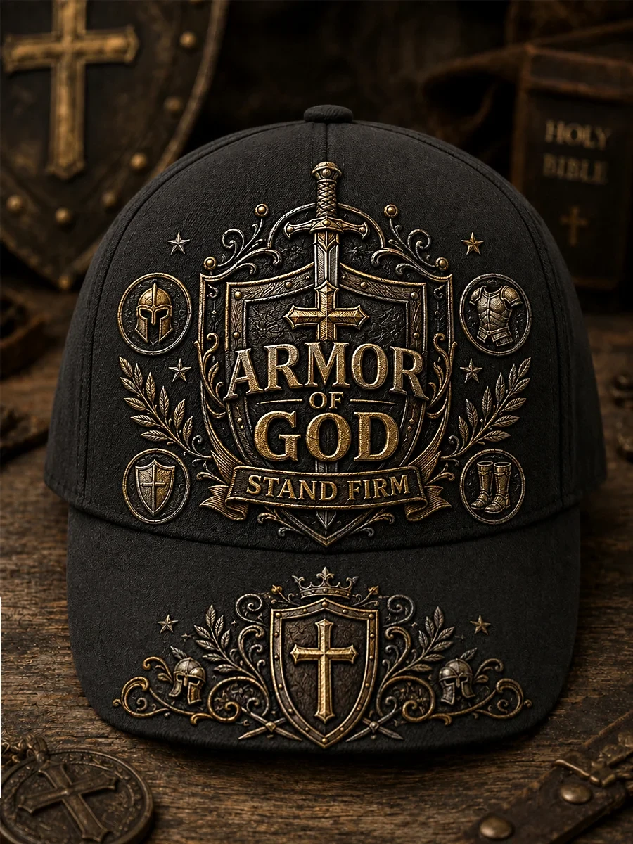 Armor Of God Stand Firm Hat Christian Faith Merch Best Gifts For Wife - Kdjoy