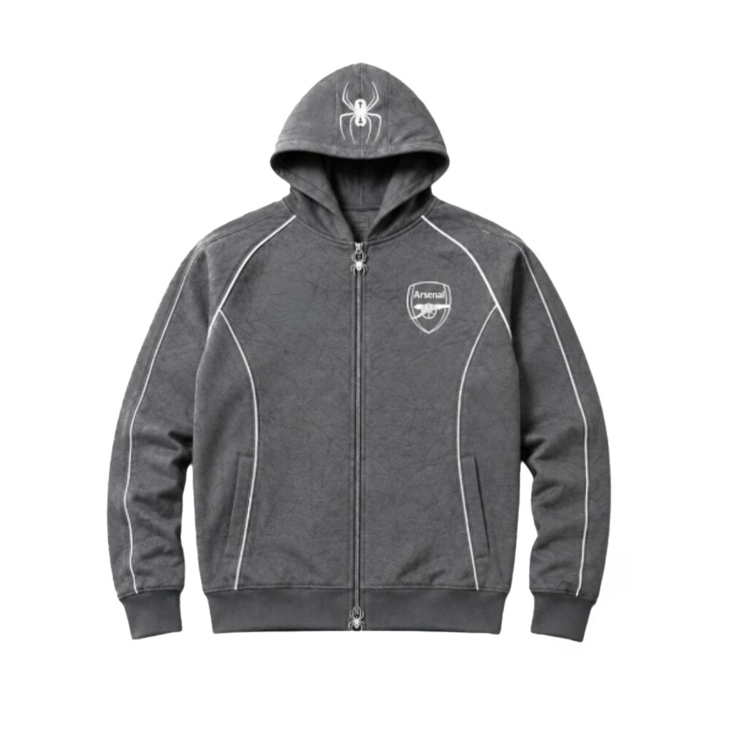 Arsenal X Spider Man Brand New Day Zip Hoodie 2026 Arsenal FC Merch Present For Fans - Kdjoy Arsenal X Spider Man Brand New Day Zip Hoodie 2026 Arsenal FC Merch Present For Fans - Kdjoy