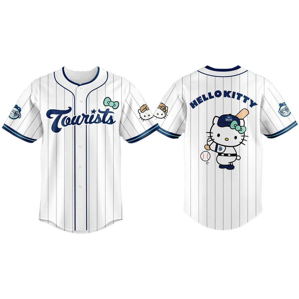 Asheville Tourists Hello Kitty Night Jersey 2026 Asheville Tourists Merch Gift For Music Lover - Kdjoy