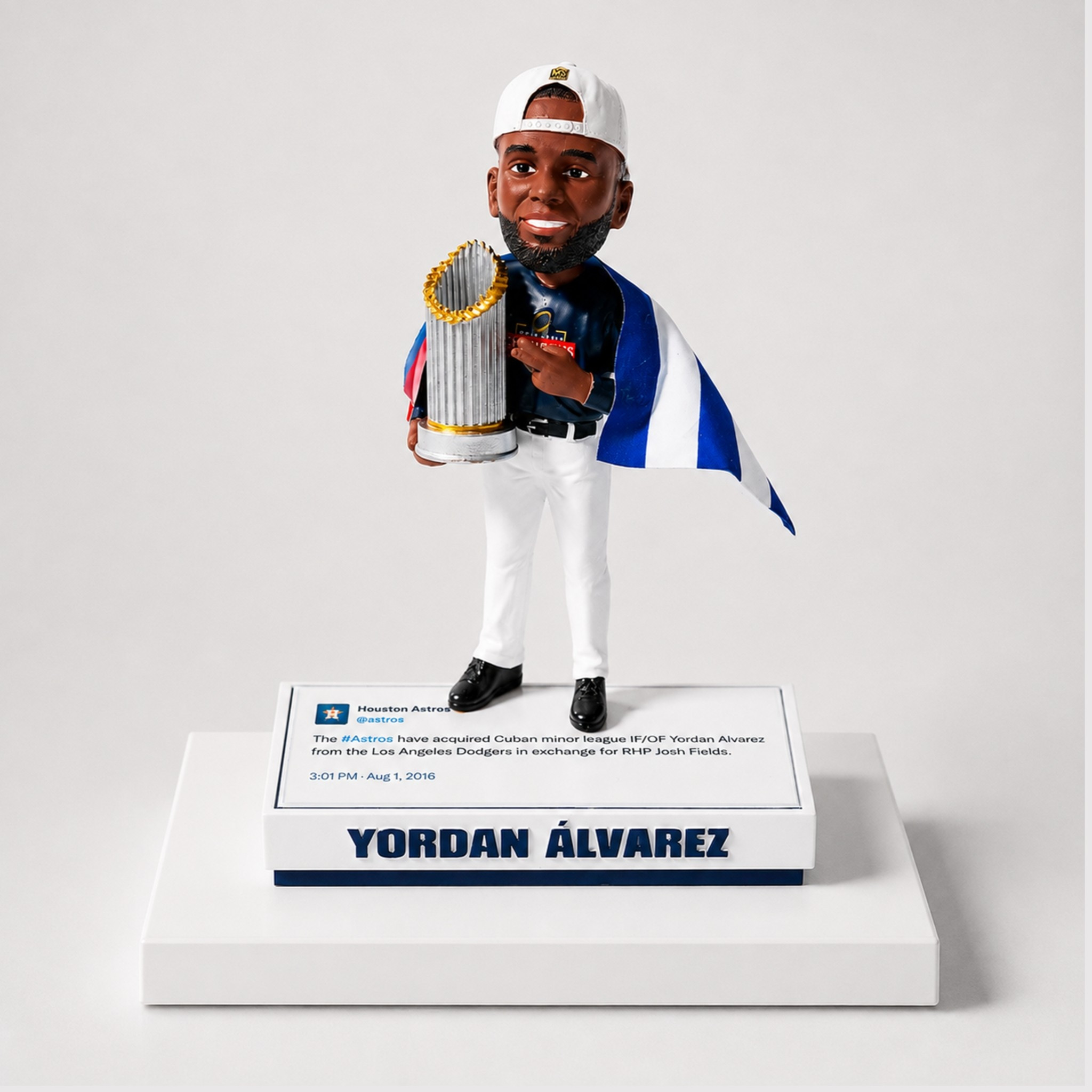 Astros Yordan Alvarez Bobblehead 2026 Houston Astros Merch Present For Baseball Fans - Kdjoy