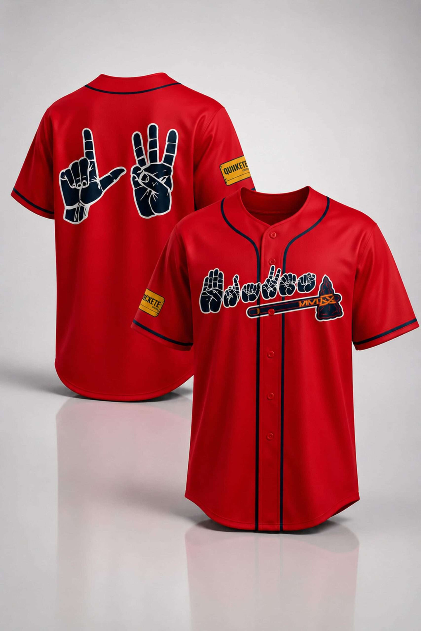 Atlanta Braves Deaf Awareness Night 2026 Baseball Jersey Atlanta Braves Merch Fan Gifts - Kdjoy