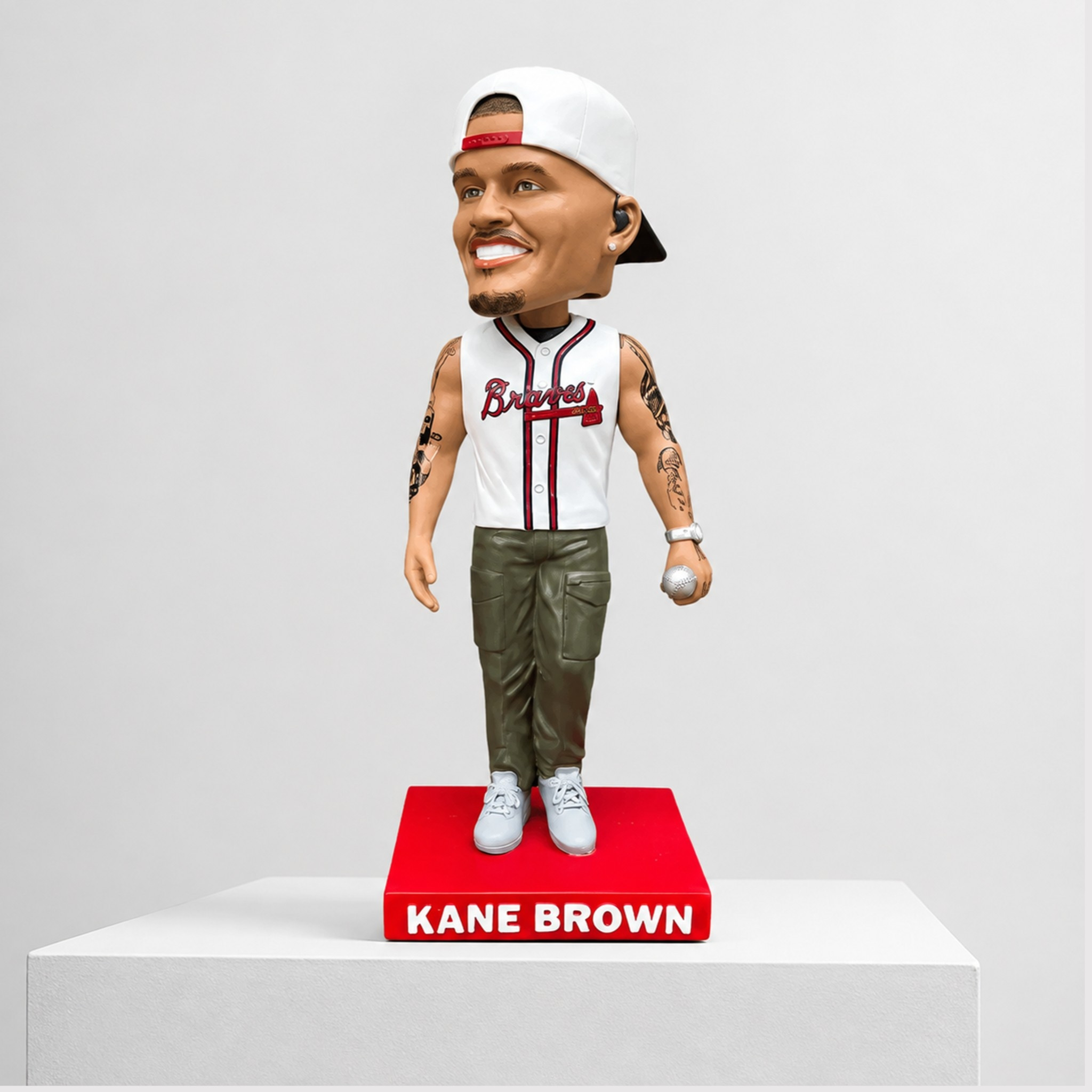 Atlanta Braves Kane Brown Funko Pop 2026 Braves Merch Gifts For Baseball Lovers - Kdjoy