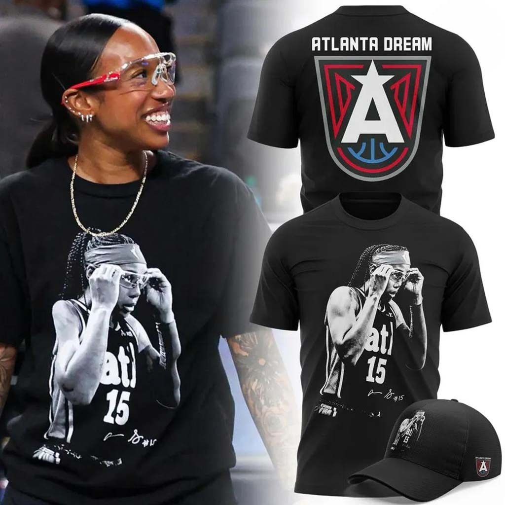Atlanta Dream #15 Allisha Gray 2026 T-Shirt Atlanta Dream Merch Basketball Enthusiast Gifts - Kdjoy