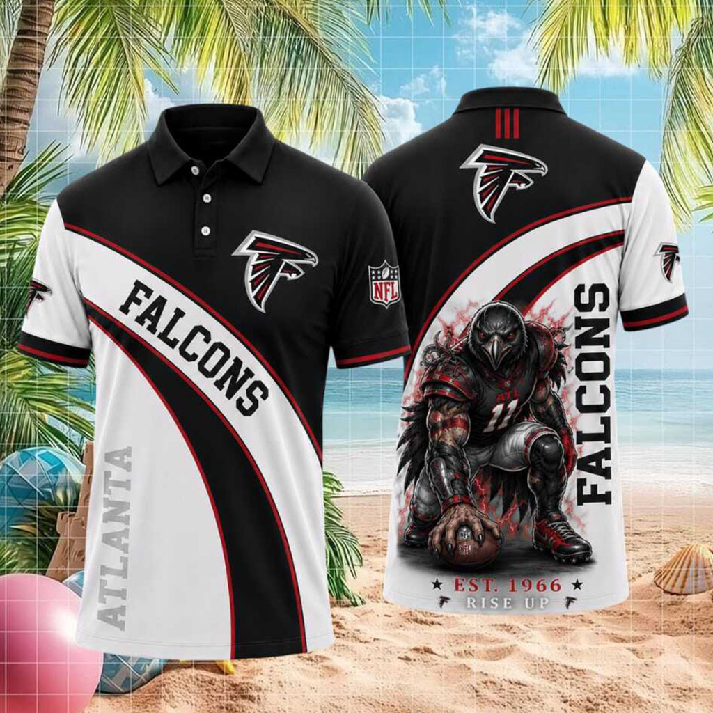 Atlanta Falcons Est 1966 Rise Up Polo Shirt Game Day Apparel Atlanta Falcons Fans Gifts - Kdjoy Atlanta Falcons Est 1966 Rise Up Polo Shirt Game Day Apparel Atlanta Falcons Fans Gifts - Kdjoy