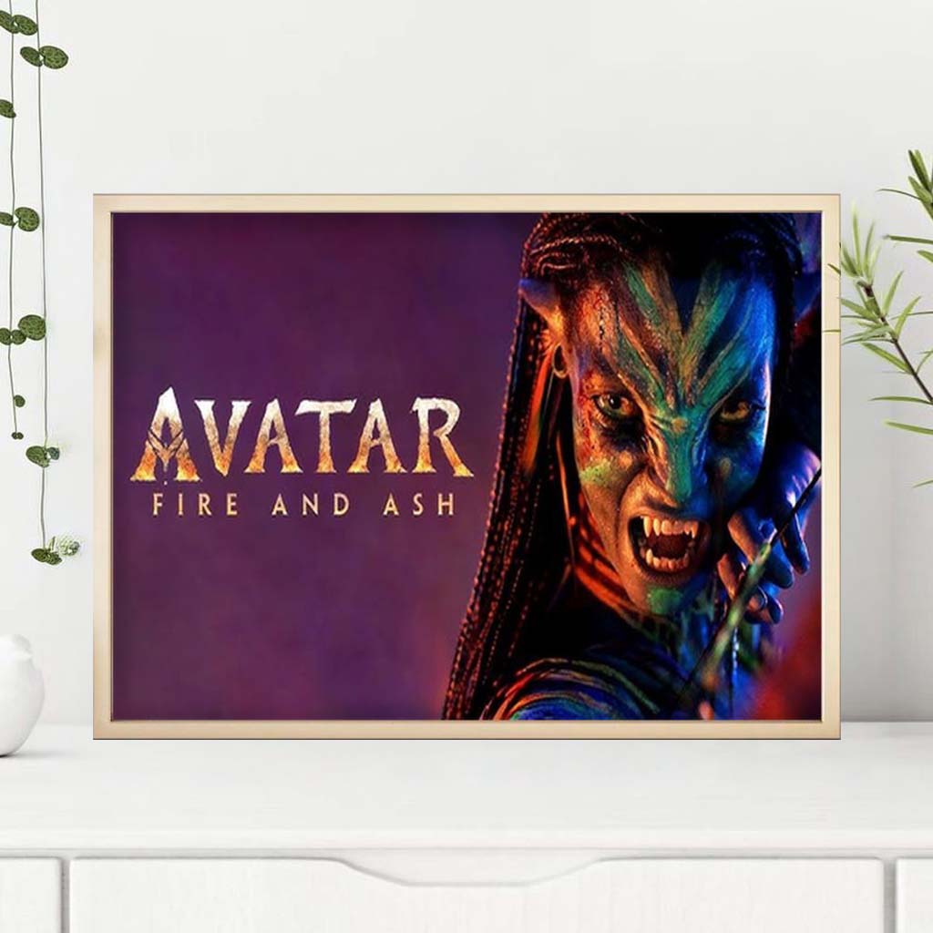 Avatar Fire And Ash Movie Poster Avatar Fire And Ash Merch Movie Lover Wall Art Decor - Kdjoy