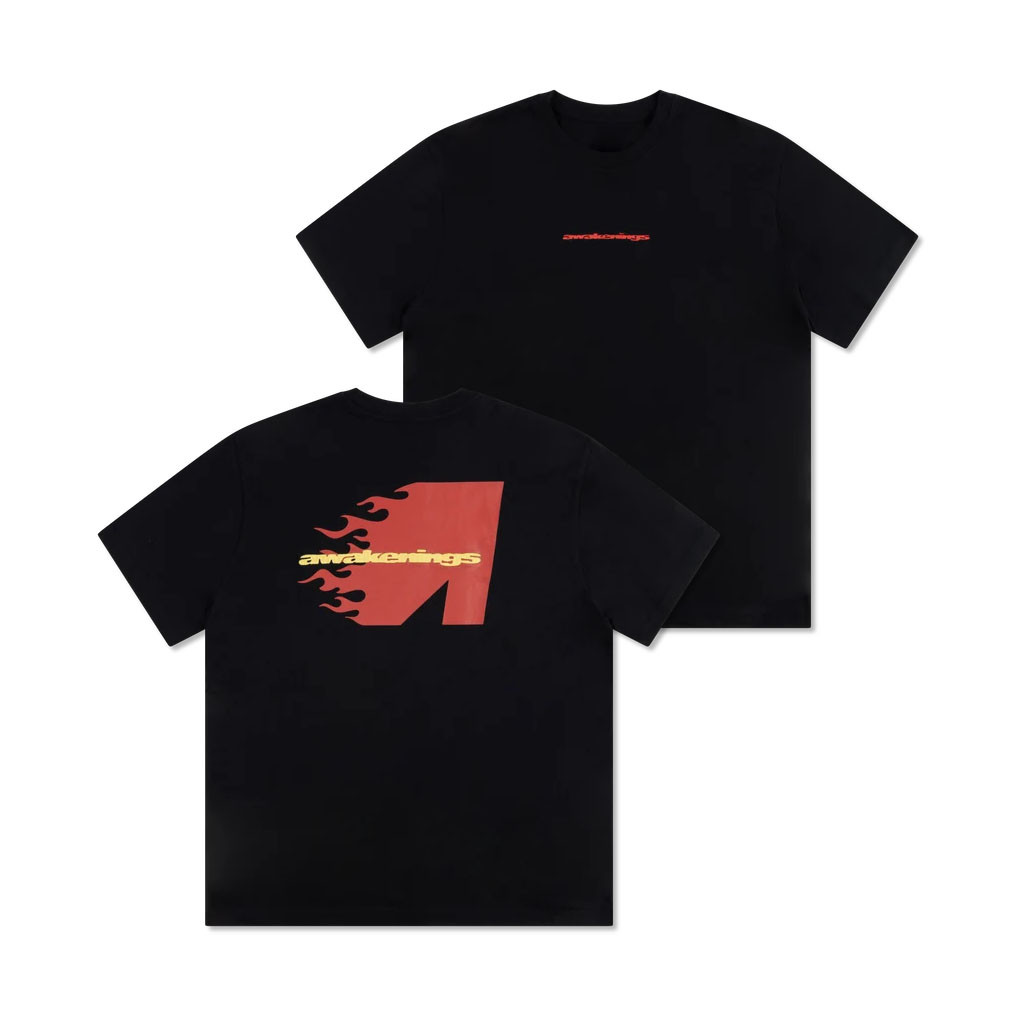 Awakenings Merch 2026 Awakenings Flame T-Shirt Black Unique Gift For Husband - Kdjoy
