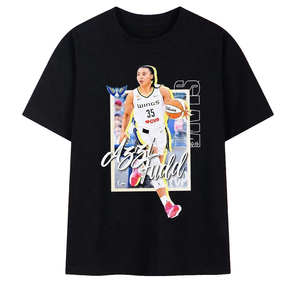 Azzi Fudd Dallas Wings 35 Slam Magazine Cover T-Shirt Azzi Fudd Merch Basketball Lover Gifts - Kdjoy Azzi Fudd Dallas Wings 35 Slam Magazine Cover T-Shirt Azzi Fudd Merch Basketball Lover Gifts - Kdjoy