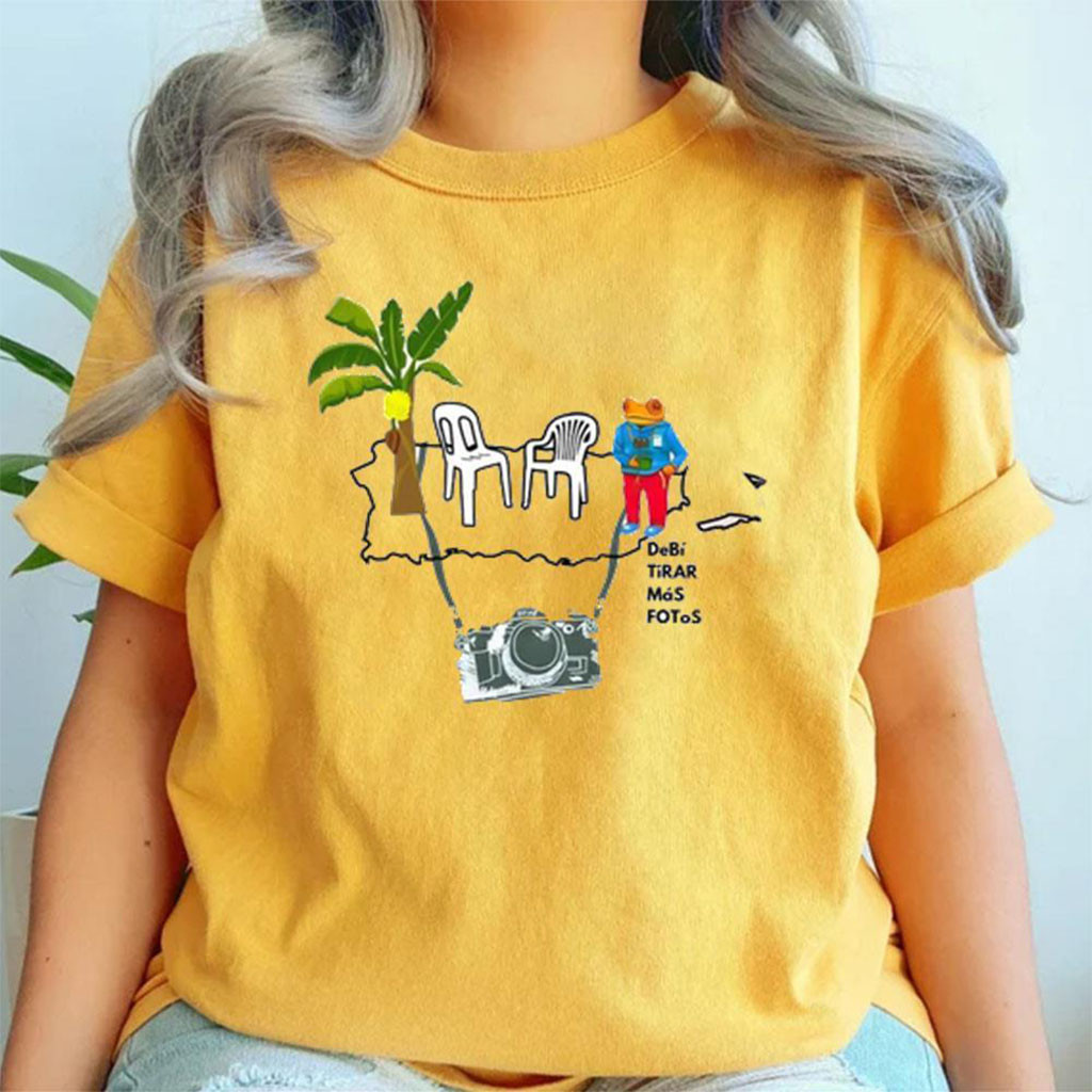 Bad Bunny Debi De Tirar Mas Fotos 1-12 T-Shirt Bad Bunny Merch Gifts For Her - Kdjoy