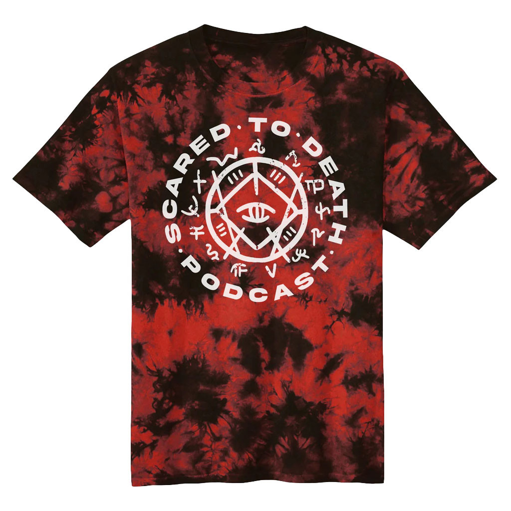 Bad Magic Productions Merch 2026 Scared to Death Podcast Tie Dye T-Shirt Present For Fans - Kdjoy