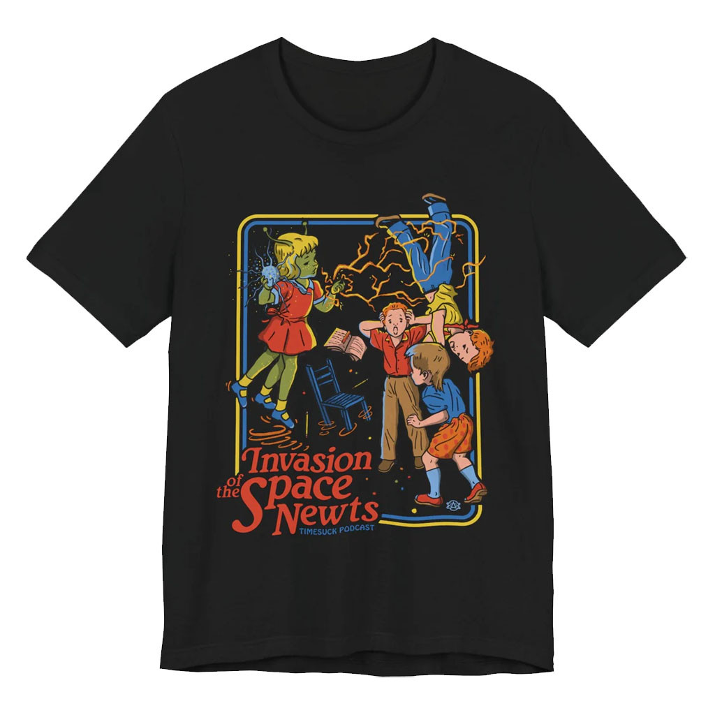 Bad Magic Productions Merch 2026 Space Newts T-Shirt Timesuck Podcast Merch Gift For Fans - Kdjoy