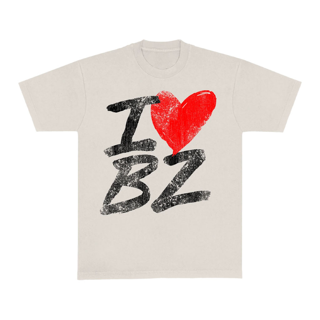 Bailey Zimmerman Merch 2026 I Heart BZ T-Shirt Gift Ideas For Music Lovers - Kdjoy