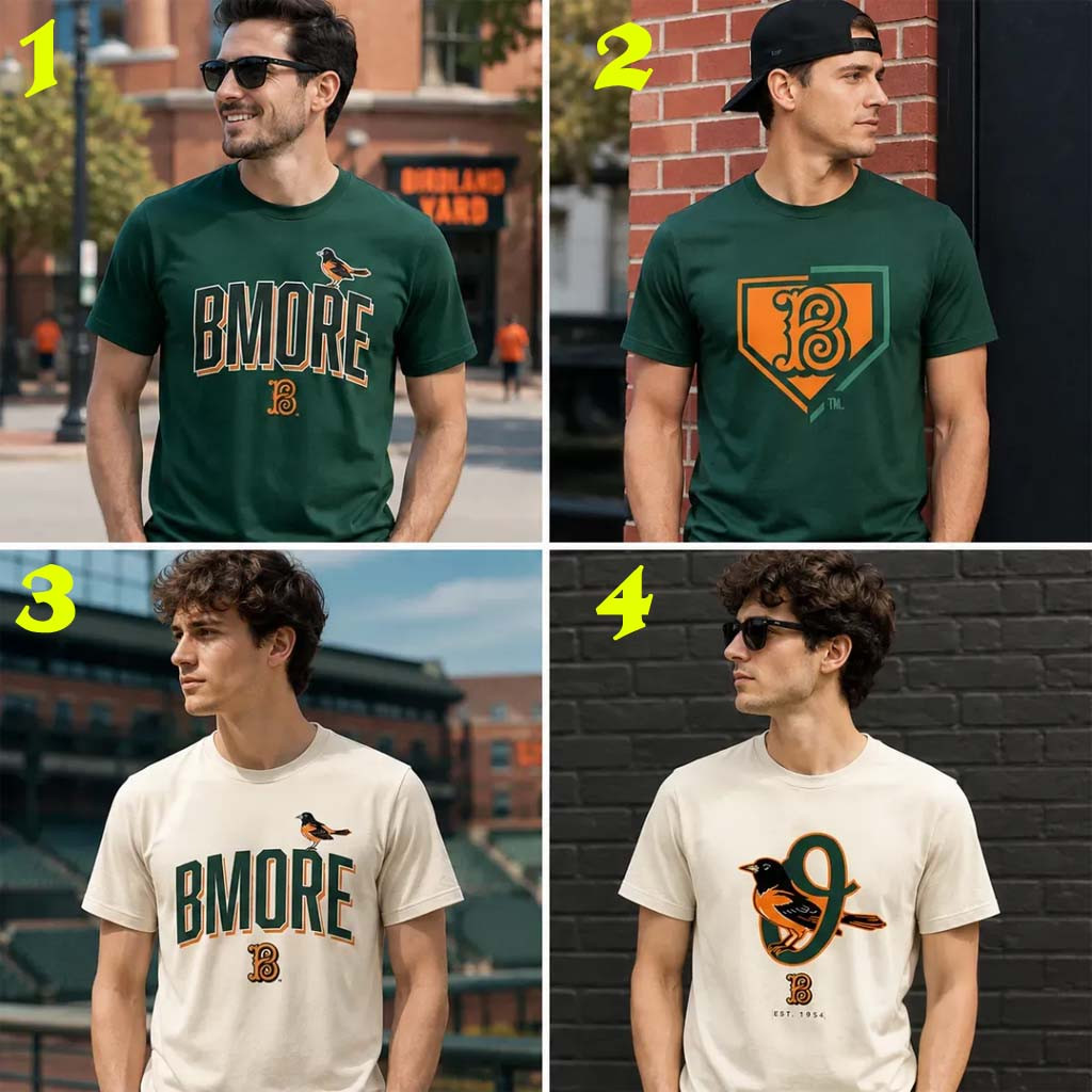 Baltimore Orioles 2026 City Connect Collection T-Shirt Orioles Merch Gifts For Baseball Fans - Kdjoy Baltimore Orioles 2026 City Connect Collection T-Shirt Orioles Merch Gifts For Baseball Fans - Kdjoy