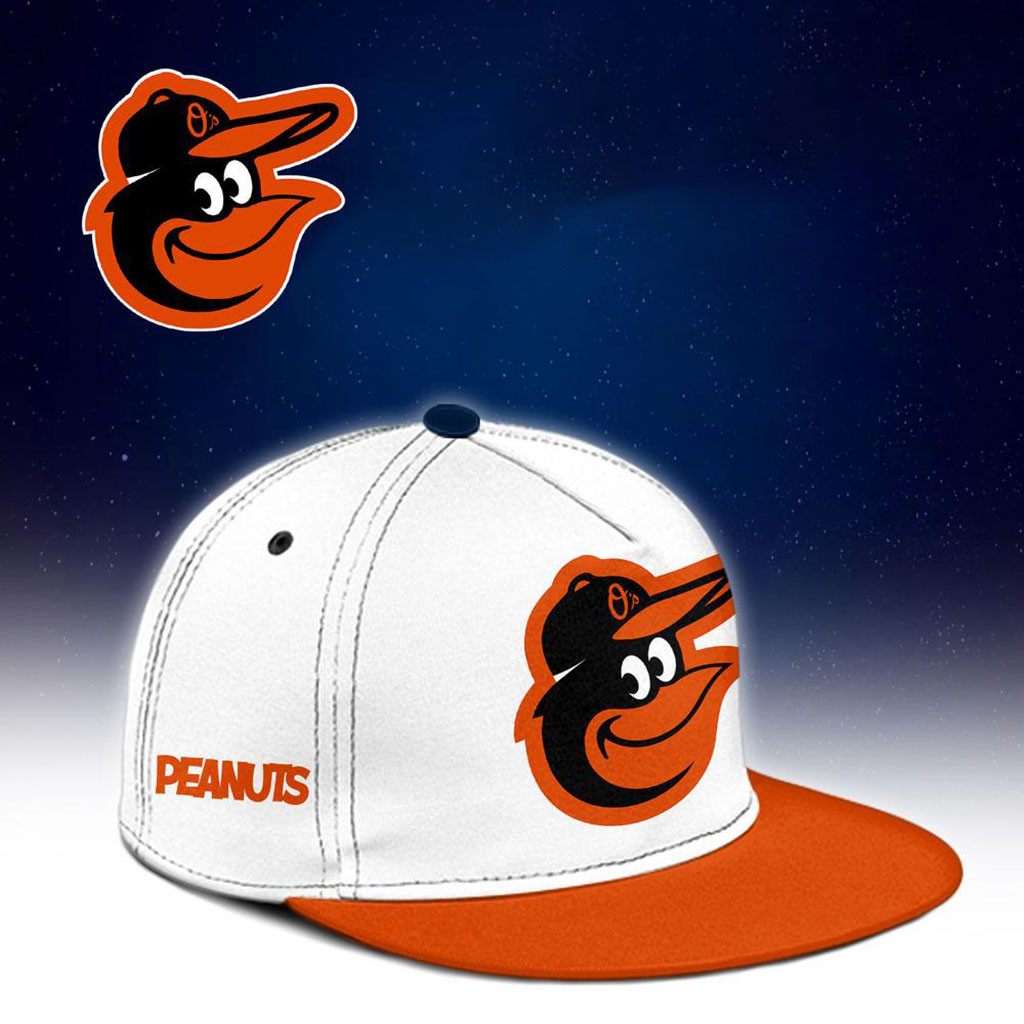 Baltimore Orioles X Peanuts Night Snapback Hat 2026 Orioles Merch Gift For Baseball Fans - Kdjoy Baltimore Orioles X Peanuts Night Snapback Hat 2026 Orioles Merch Gift For Baseball Fans - Kdjoy