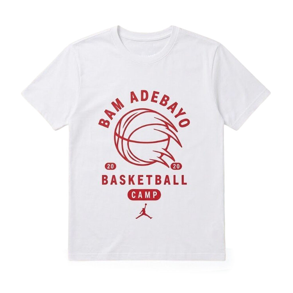 Bam Adebayo Basketball Camp T-Shirt 2026 Miami Heat Merch Gift For Basketball Fans - Kdjoy Bam Adebayo Basketball Camp T-Shirt 2026 Miami Heat Merch Gift For Basketball Fans - Kdjoy