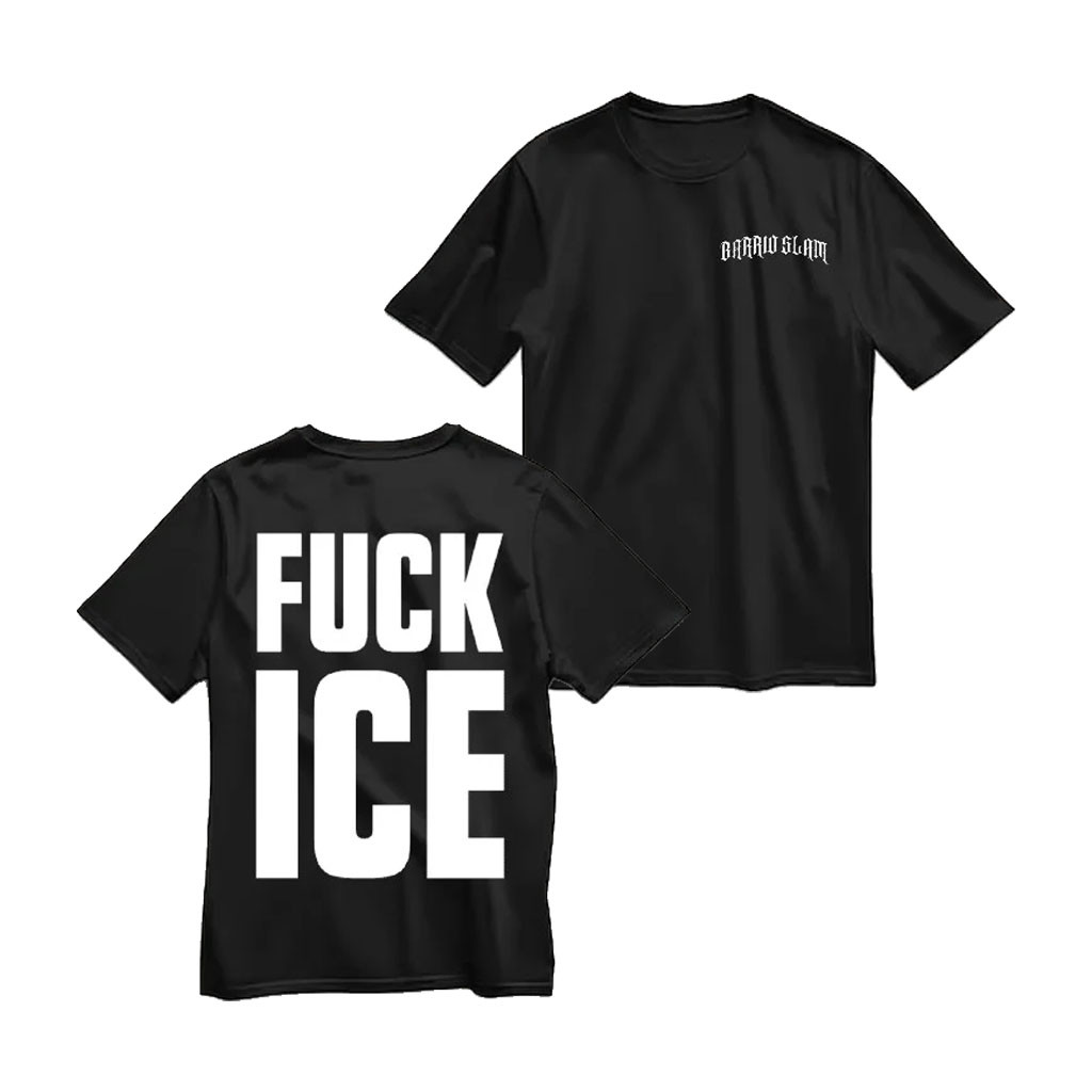 Barrio Slam Merch 2026 Fck ICE T-Shirt Presents For Music Lovers - Kdjoy Barrio Slam Merch 2026 Fck ICE T-Shirt Presents For Music Lovers - Kdjoy