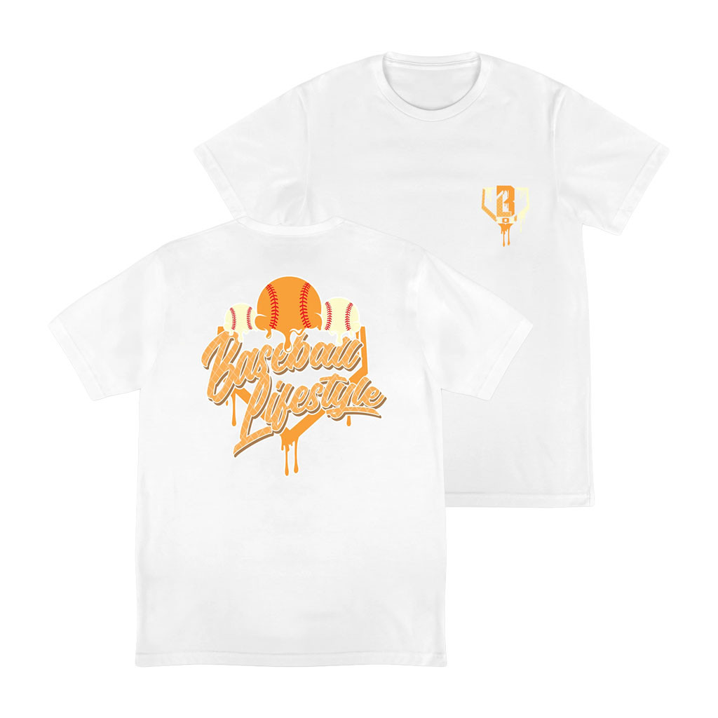 Baseball Lifestyle 101 Merch 2026 Ice Cream T-Shirt White Best Gift For Sisters