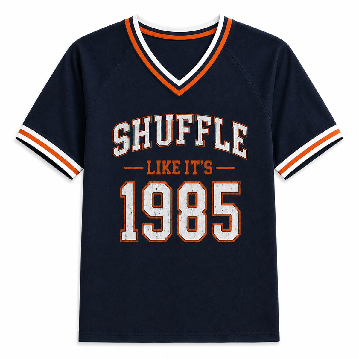 Bears Shuffle Like It's 1985 V-Neck Shirt Football Game Day Apparel Chicago Bears Lovers Gifts - Kdjoy