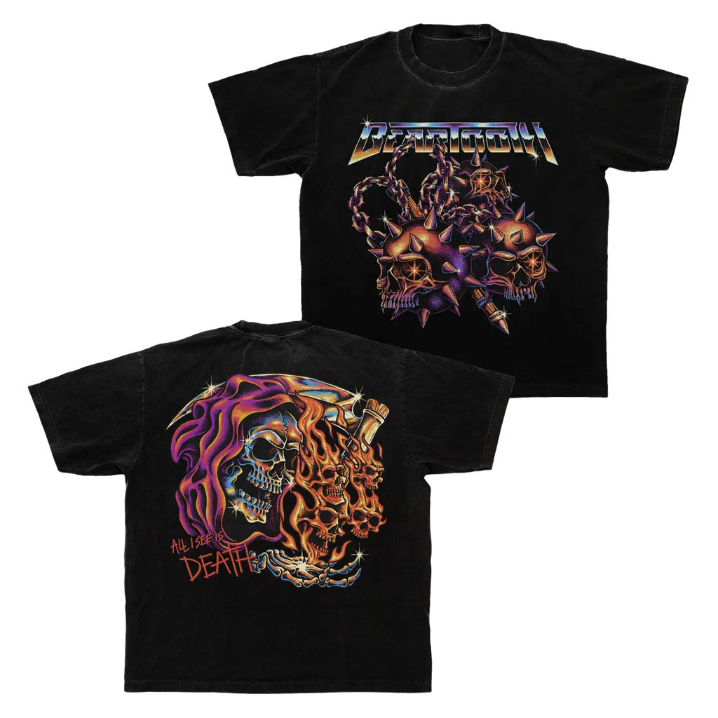 Beartooth Merch 2026 Flail T-Shirt All I See Is Death Shirt Gift For Rock Music Fans Beartooth Merch 2026 Flail T-Shirt All I See Is Death Shirt Gift For Rock Music Fans