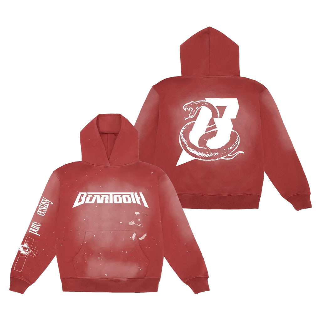Beartooth Merch 2026 Pure Ecstasy Hoodie Beartooth Hoodie Gift For Band Fans Beartooth Merch 2026 Pure Ecstasy Hoodie Beartooth Hoodie Gift For Band Fans