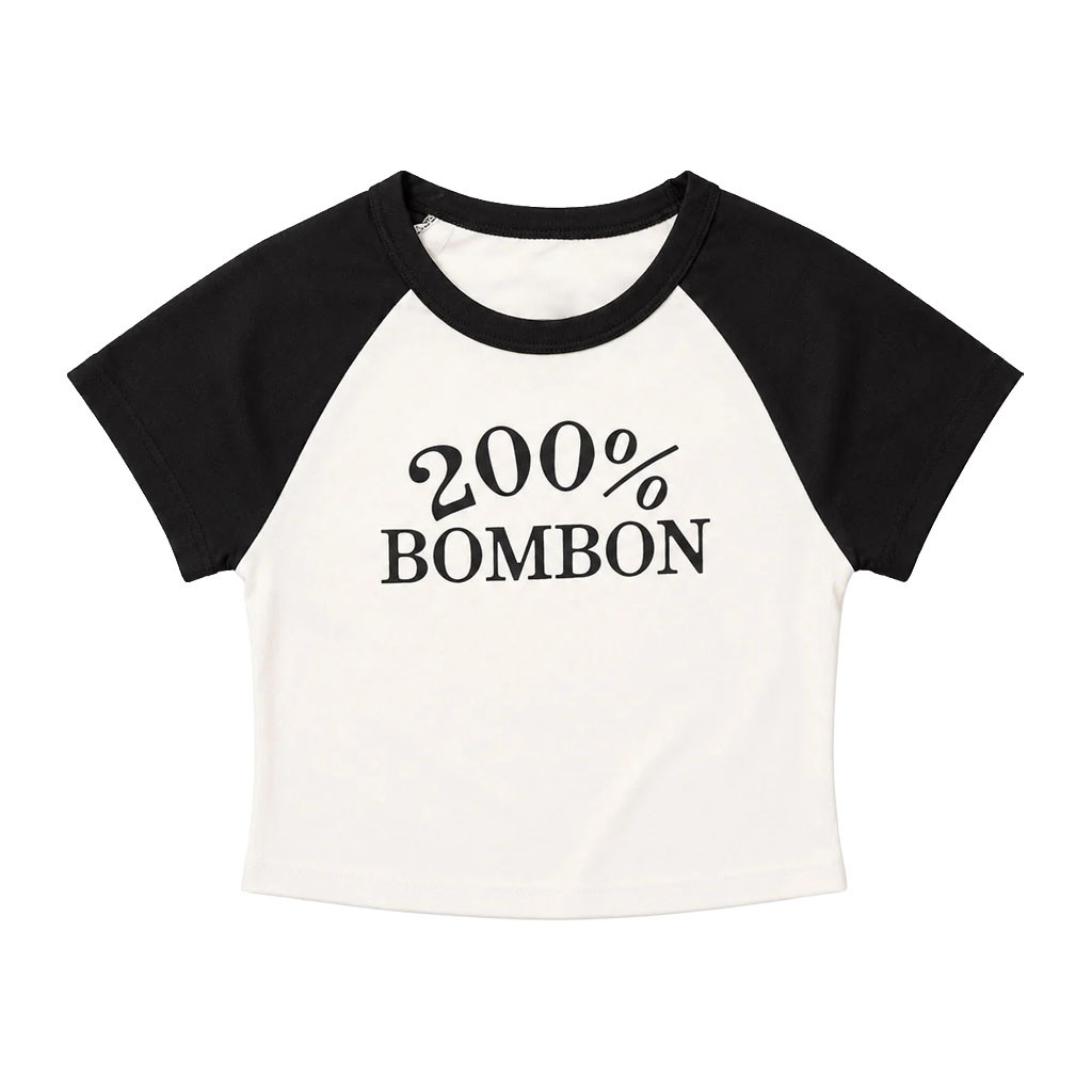 Becky G Merch 2026 200 Percent Bombon Baby Tee Birthday Presents For Girlfriend - Kdjoy