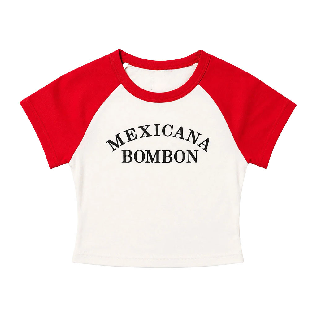 Becky G Merch 2026 Mexicana Bombon Baby Tee Music Lover Gift Ideas For Her - Kdjoy Becky G Merch 2026 Mexicana Bombon Baby Tee Music Lover Gift Ideas For Her - Kdjoy