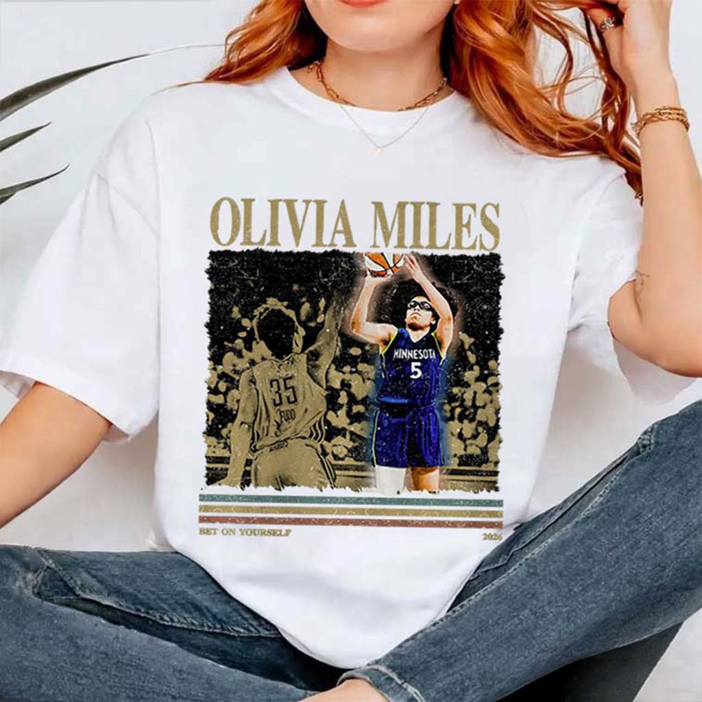 Bet On Your Self Olivia Miles Vs Azzi Fudd Women Basketball T-Shirt Fan Merch Gift Ideas