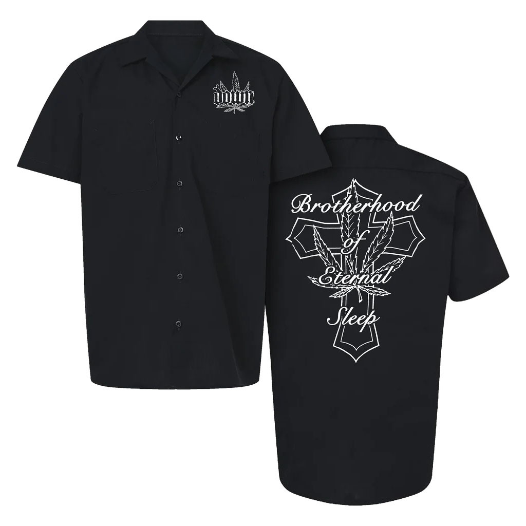 Beyond Human Merch 2026 Brotherhood Of Eternal Sleep Hawaiian Shirt Down Band Merch - Kdjoy Beyond Human Merch 2026 Brotherhood Of Eternal Sleep Hawaiian Shirt Down Band Merch - Kdjoy