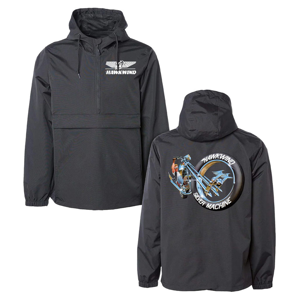 Beyond Human Merch 2026 Hawkwind Silver Machine Windbreaker Jacket Gift For Brothers - Kdjoy