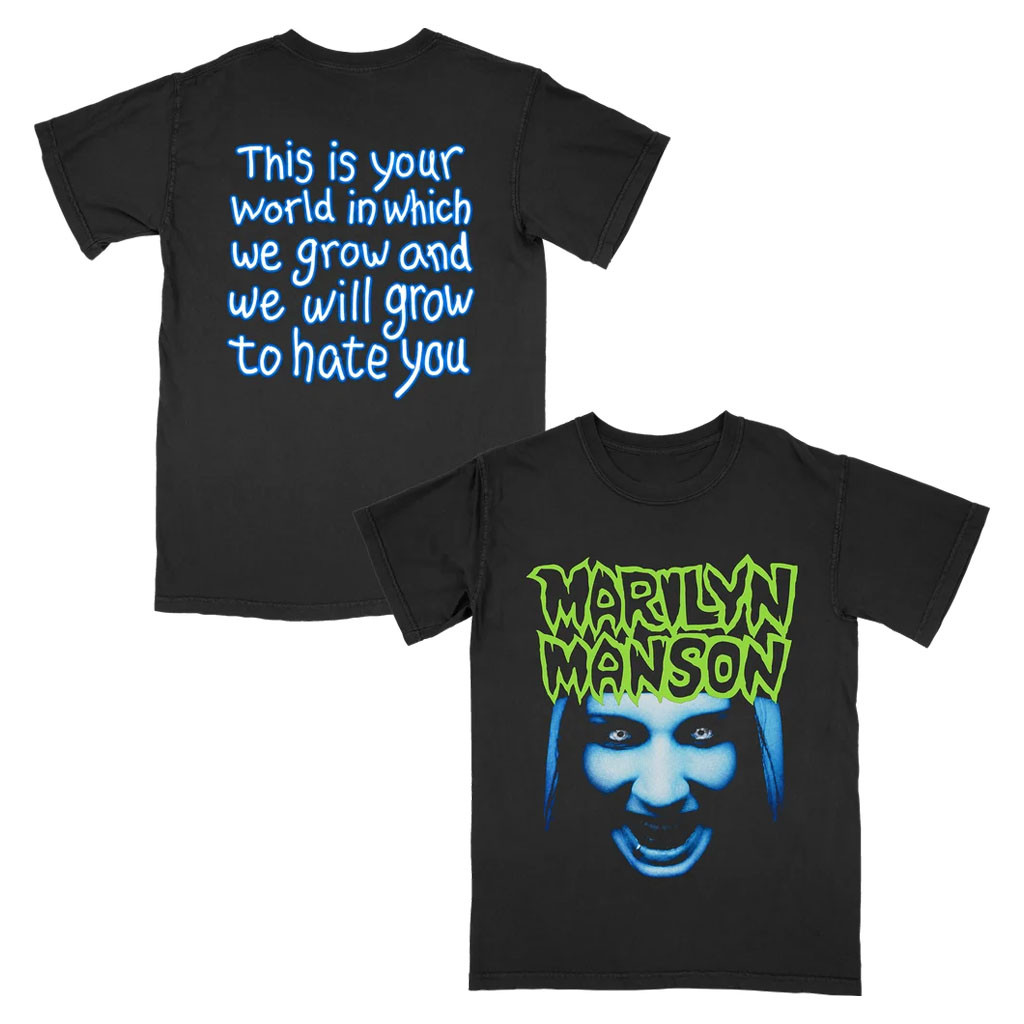 Beyond Human Merch 2026 Marilyn Manson Your World T-Shirt Gifts For Music Lovers - Kdjoy