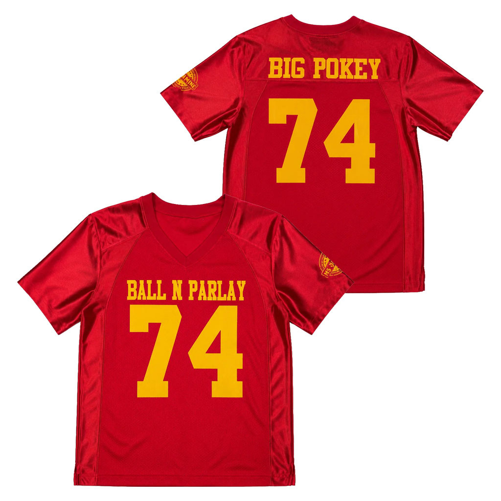 Big Pokey Merch 2026 Ball N Parlay 74 Jersey Present For Rapper Fans - Kdjoy