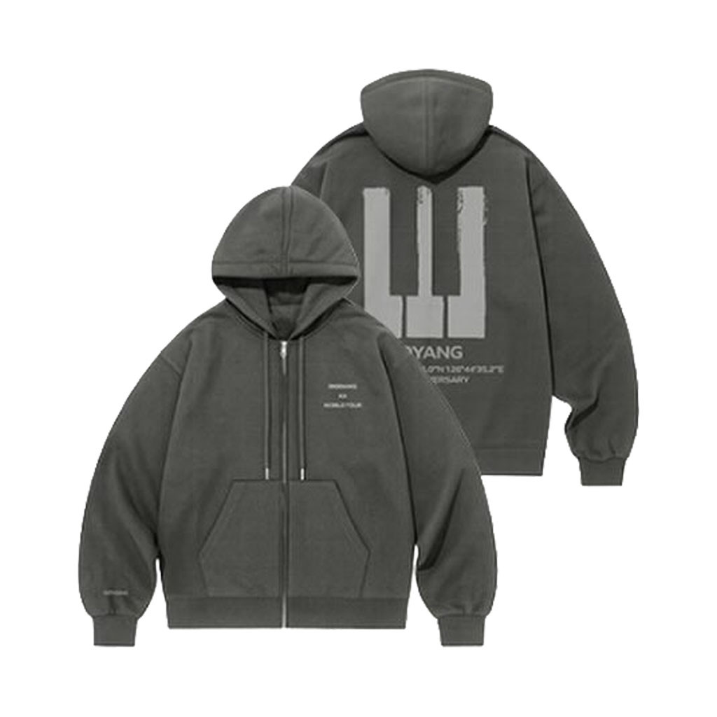 BigBang 2026 2027 World Tour Merch BigBang 20th Anniversary Zip Hoodie Kpop Merchandise Gifts - Kdjoy