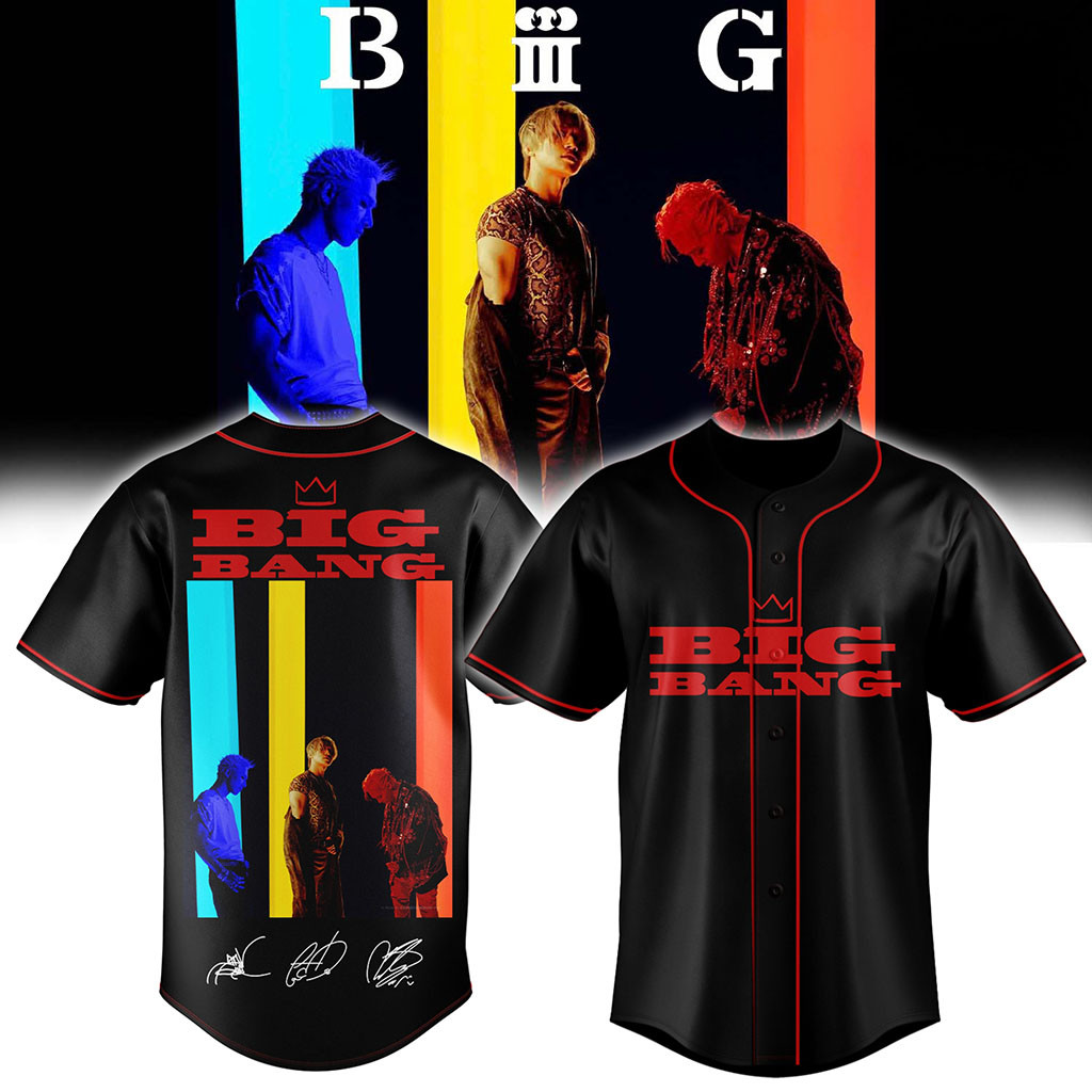 BIGBANG World Tour XX Cosmos Baseball Jersey Signed BIGBANG Merch 2026 Kpop Gift For VIP - Kdjoy BIGBANG World Tour XX Cosmos Baseball Jersey Signed BIGBANG Merch 2026 Kpop Gift For VIP - Kdjoy