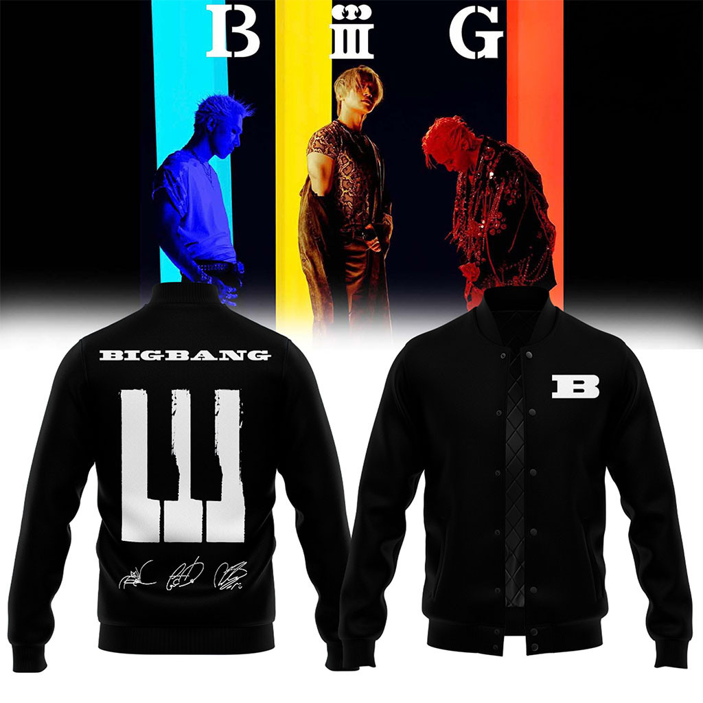 BIGBANG World Tour XX Cosmos Jacket Signed BIGBANG Merch 2026 Present For Kpop Lovers - Kdjoy