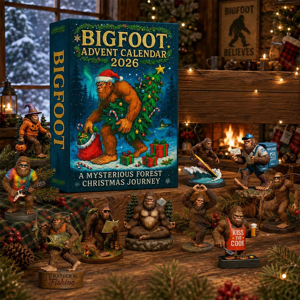 Bigfoot A Mysterious Forest Christmas Journey Advent Calendar Xmas Gift For Fathers - Kdjoy Bigfoot A Mysterious Forest Christmas Journey Advent Calendar Xmas Gift For Fathers - Kdjoy