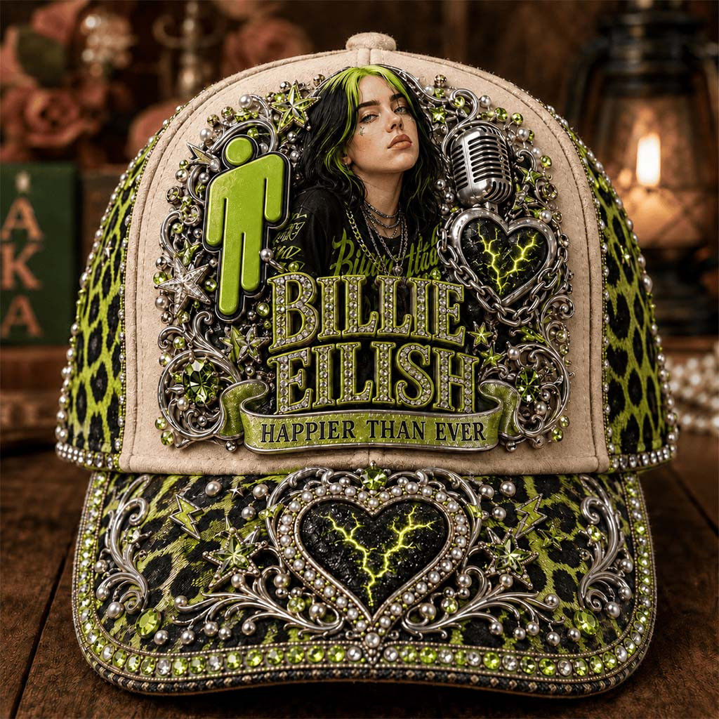 Billie Eilish Happier Than Ever Hat Billie Eilish Merch Best Gifts For Music Lovers - Kdjoy