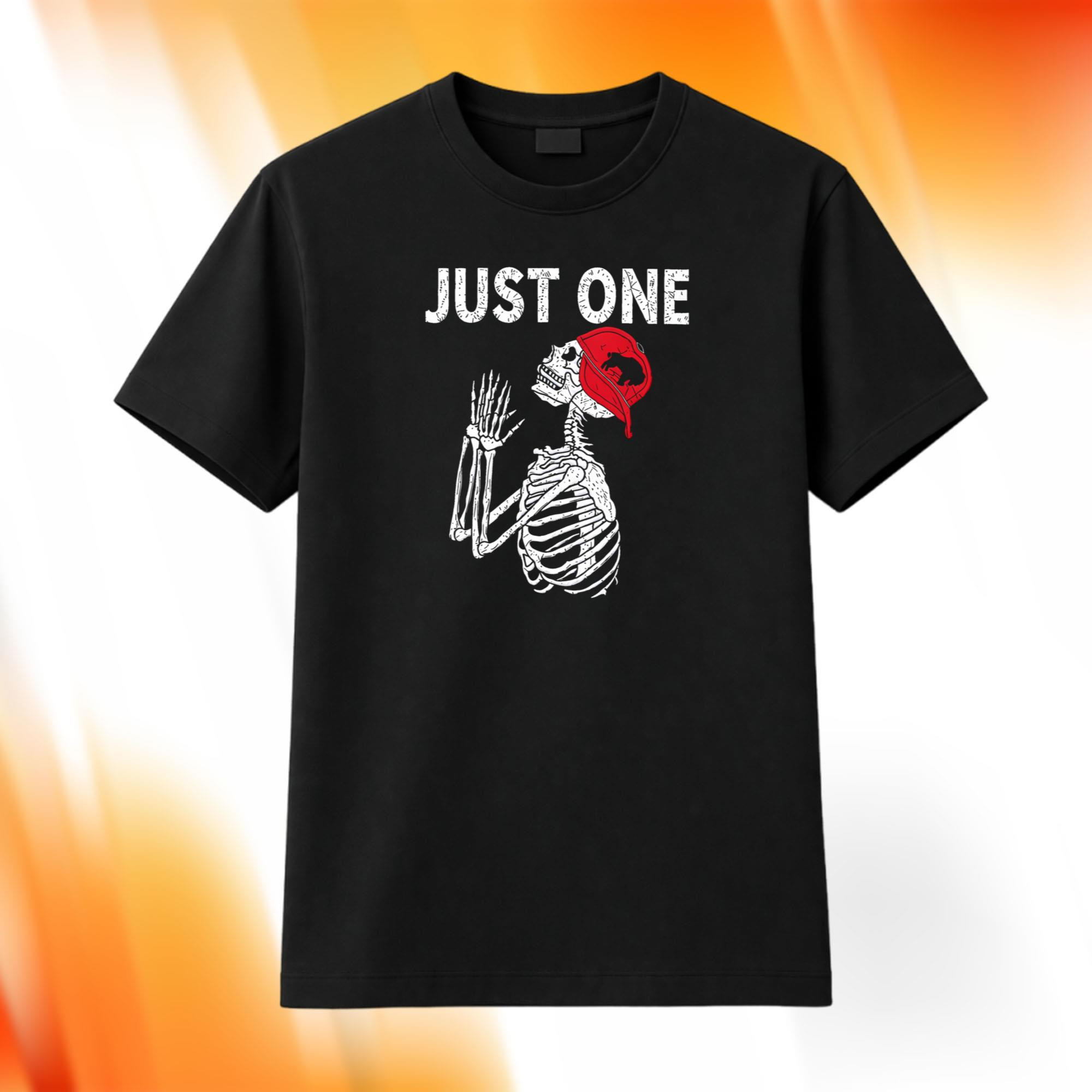 Bills Just One Skeleton Shirt Buffalo Bills Merch Funny Gifts For Fans - Kdjoy