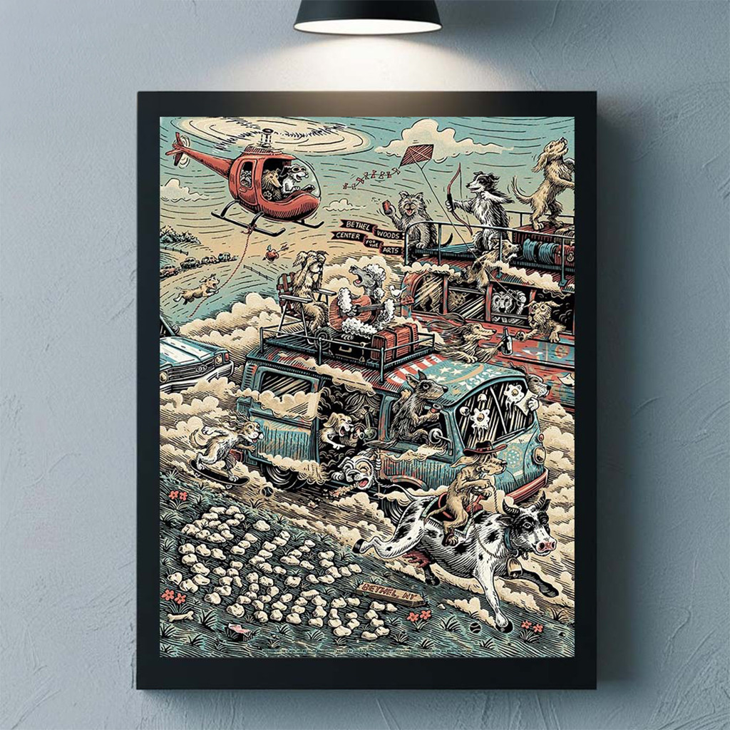 Billy Strings Bethel New York 2026 Night 1 Event Poster Billy Strings Merch Bedroom Decor - Kdjoy